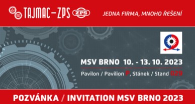 Pozvánka na MSV Brno 2023 foto